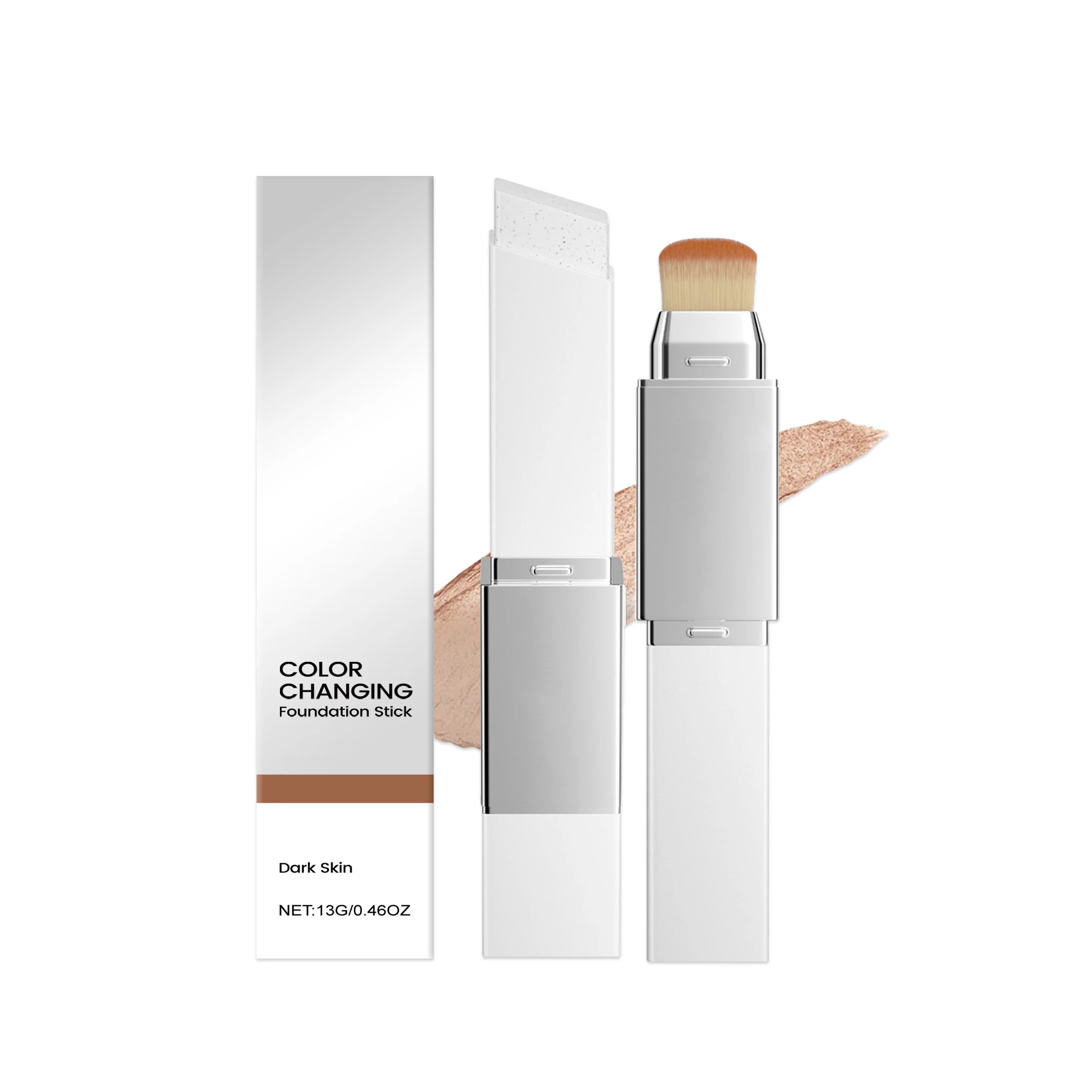 2-in-1 Color-Changing Foundation Stick – Concealer & Foundation in One