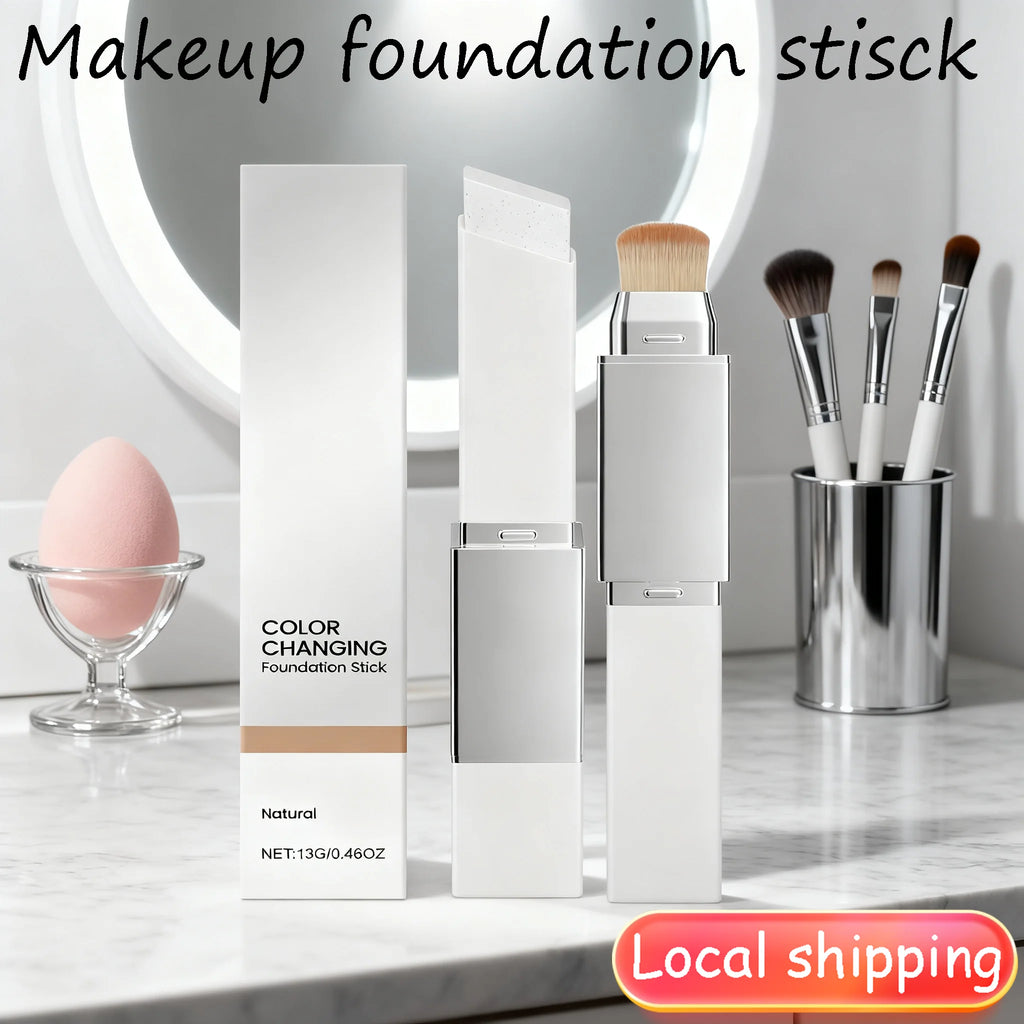 2-in-1 Color-Changing Foundation Stick – Concealer & Foundation in One