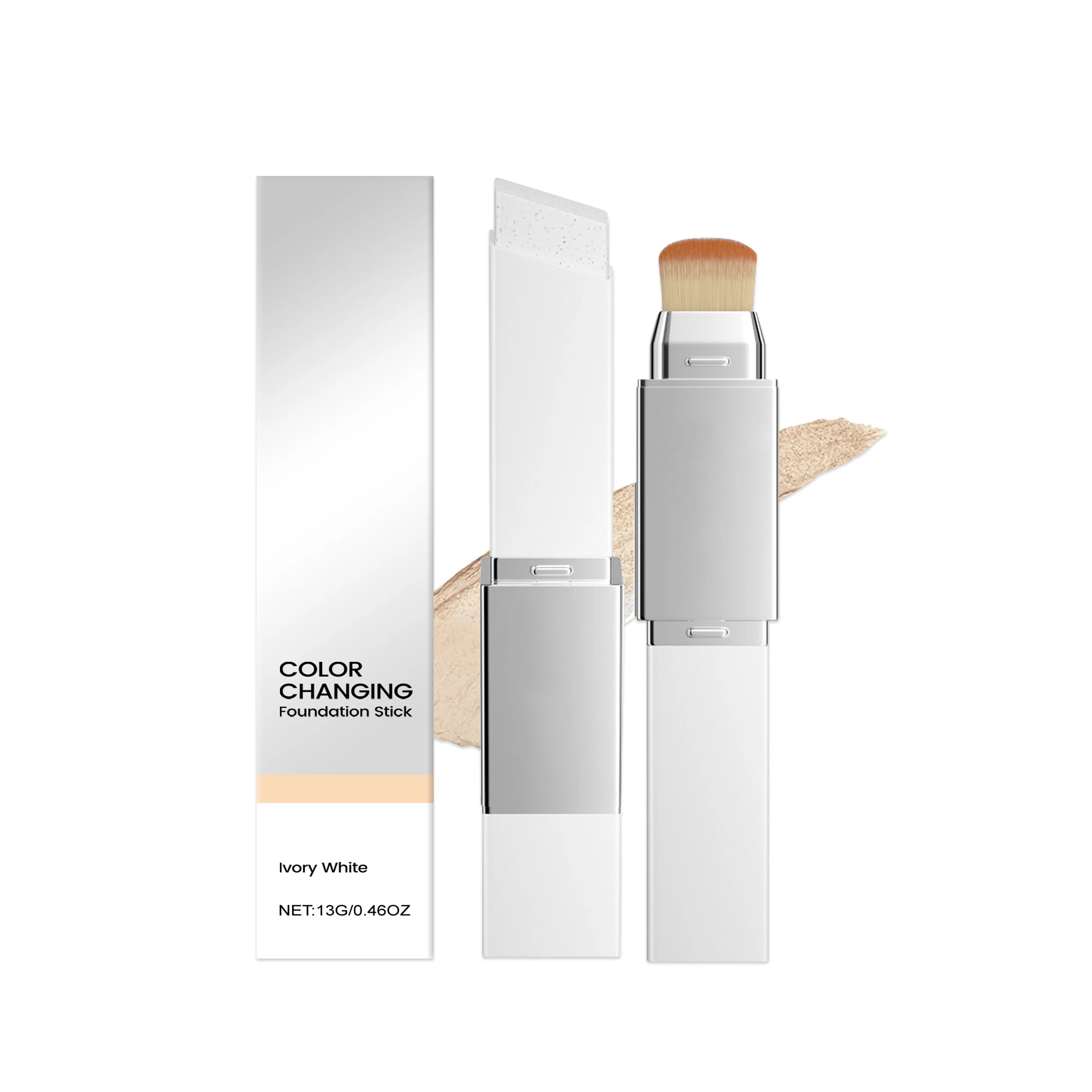 2-in-1 Color-Changing Foundation Stick – Concealer & Foundation in One
