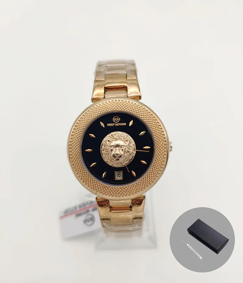 Elegant Women's Quartz Watch – Waterproof Calendar Watch in 7 Colors