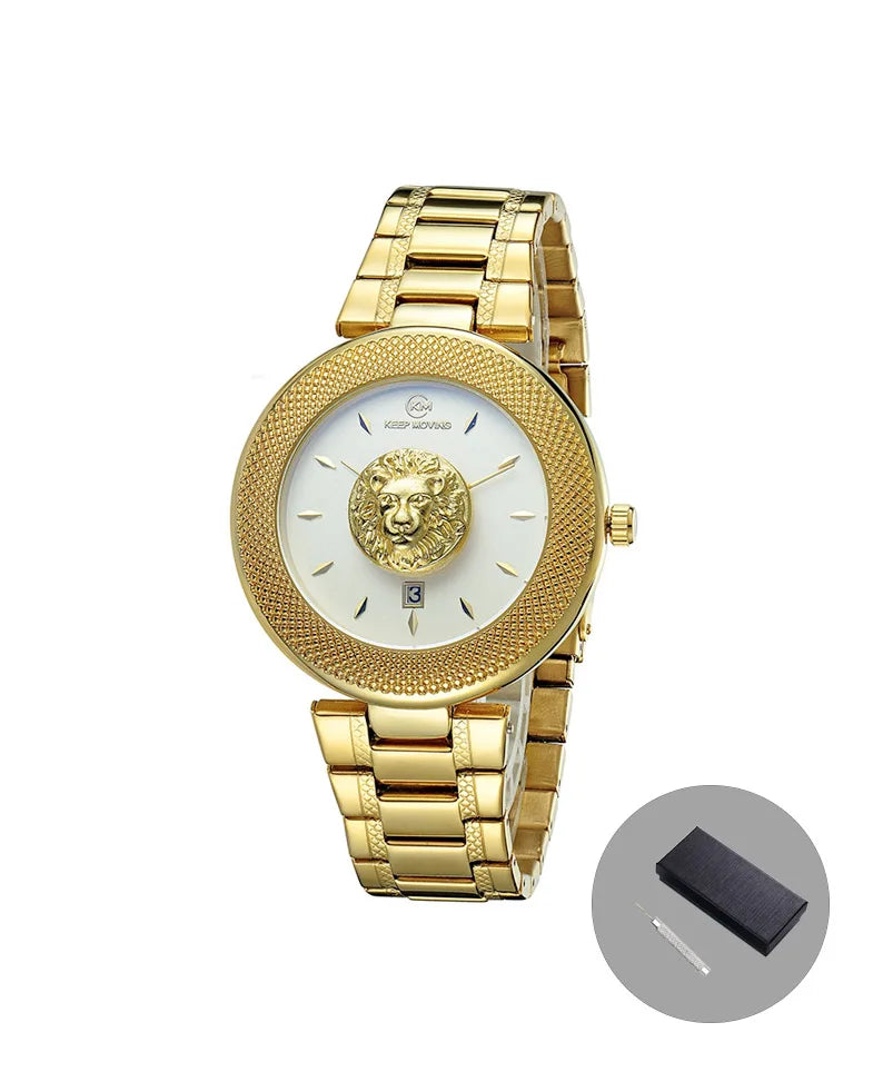 Elegant Women's Quartz Watch – Waterproof Calendar Watch in 7 Colors