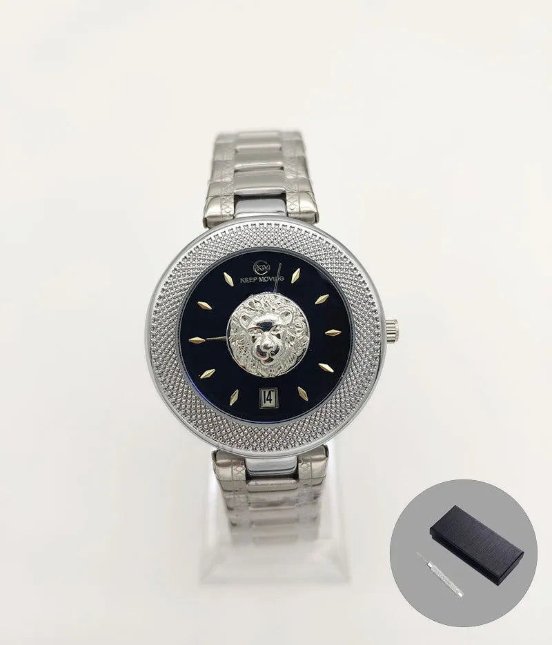 Elegant Women's Quartz Watch – Waterproof Calendar Watch in 7 Colors