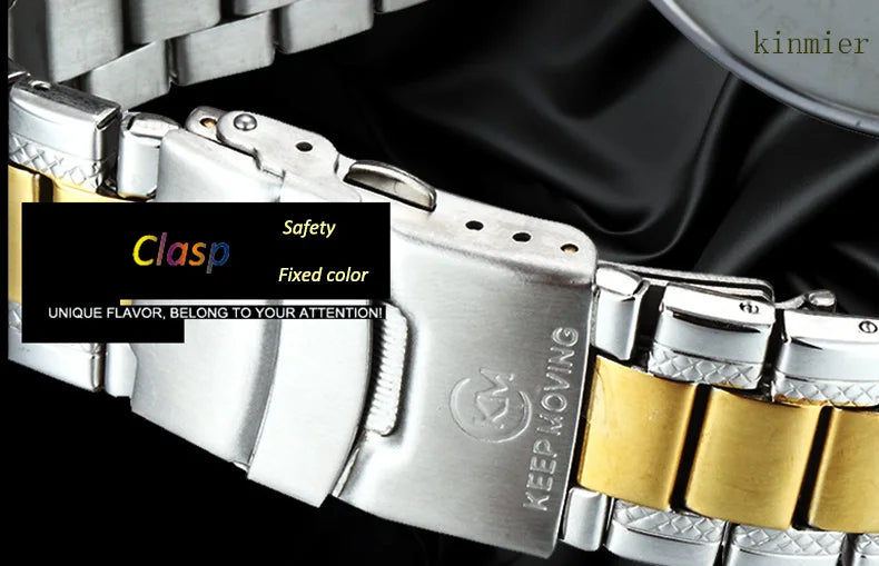 Elegant Women's Quartz Watch – Waterproof Calendar Watch in 7 Colors
