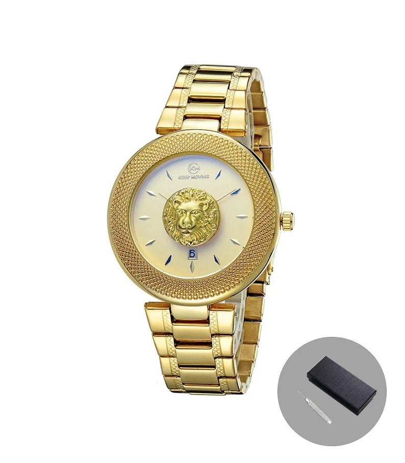 Elegant Women's Quartz Watch – Waterproof Calendar Watch in 7 Colors