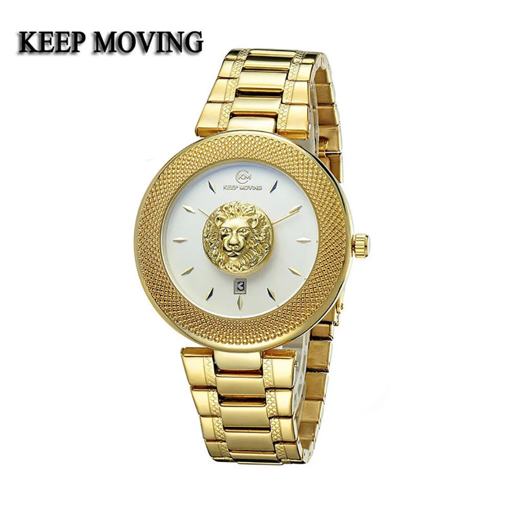 Elegant Women's Quartz Watch – Waterproof Calendar Watch in 7 Colors