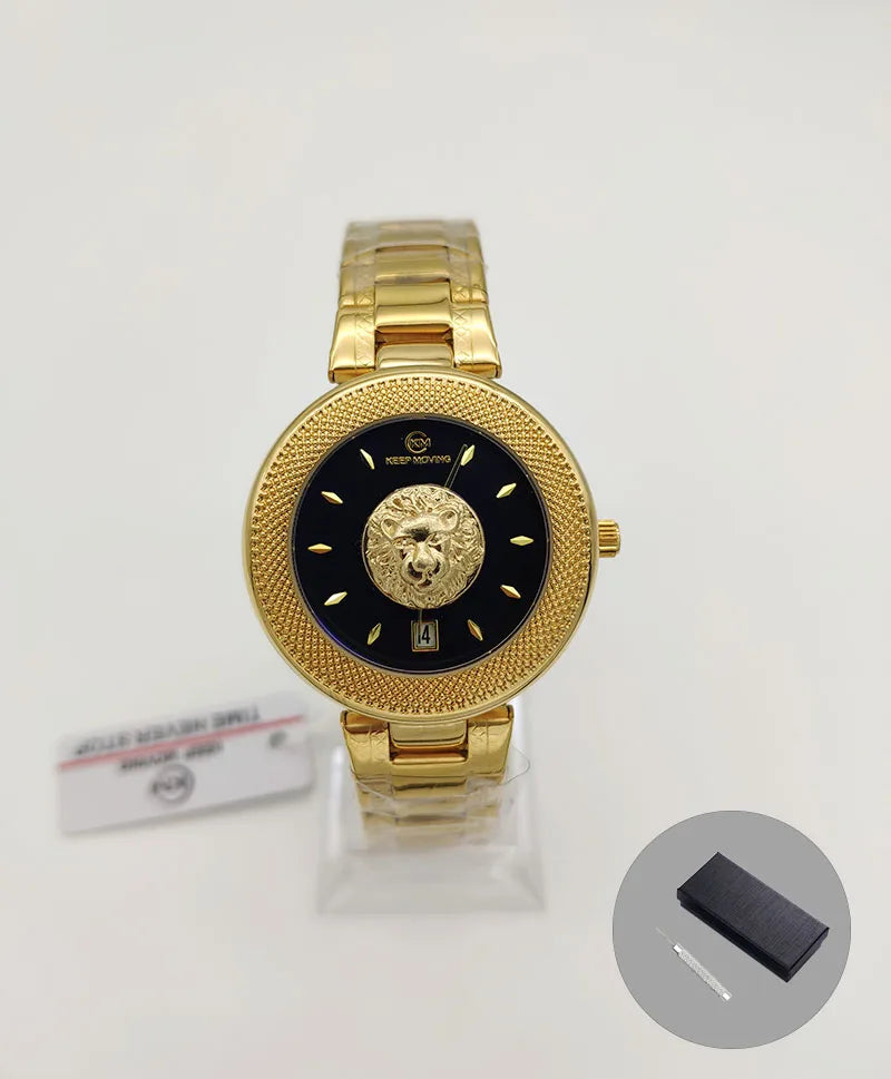 Elegant Women's Quartz Watch – Waterproof Calendar Watch in 7 Colors