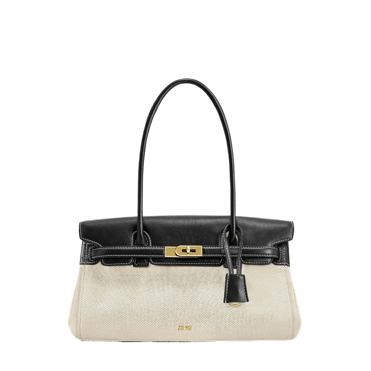 JW PEI Yara Vegan Leather Tote Bag 2026 – Black Designer Shoulder Purse for Work & Daily Use