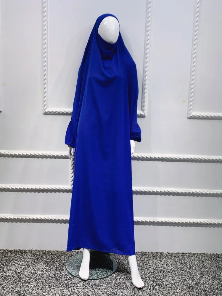 Eid Hooded Abaya – Full Cover Hijab Dress & Long Khimar for Women