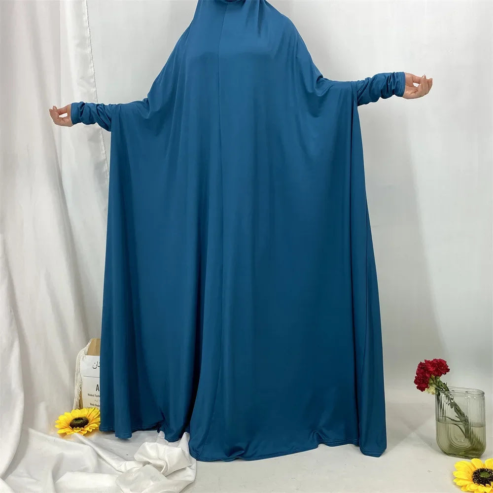 Islamic Hooded Djellaba – Eid Ramadan Kaftan Abaya for Women