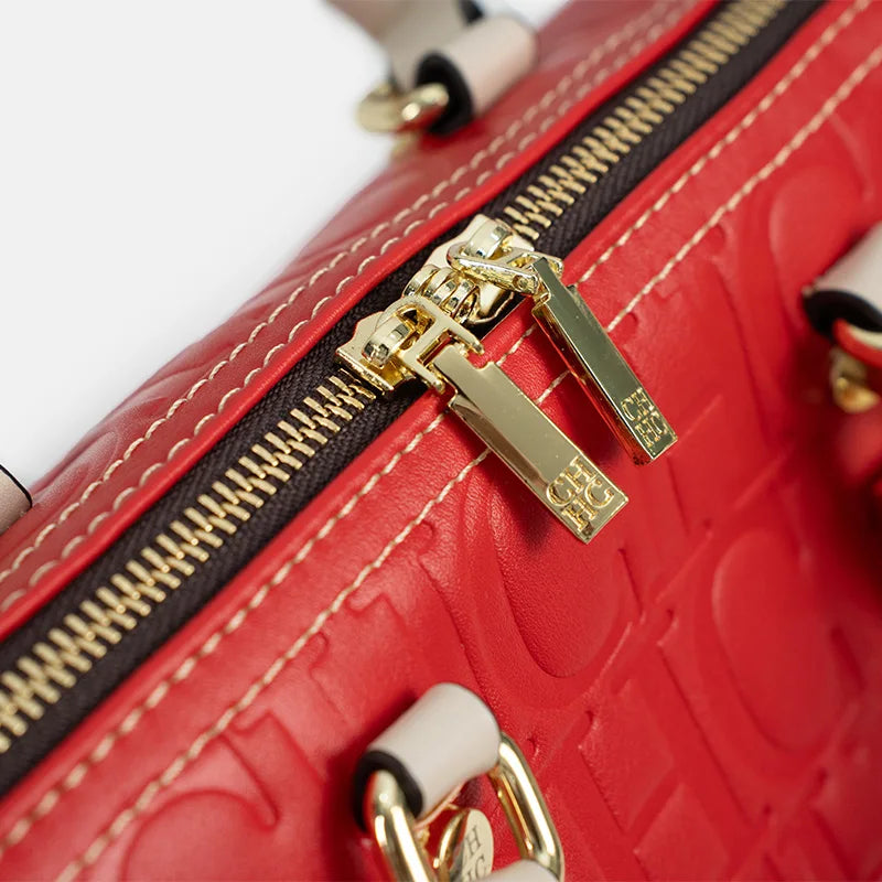 CH Lock Design PU Crossbody Bag – 2025 Trendy Designer Women's Handbag
