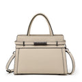 Genuine Leather Cowhide Tote Bag – Simple Shoulder Handbag for Work & Daily Use