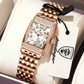 POEDAGAR Elegant Women's Watch – Casual Stainless Steel, Waterproof Quartz