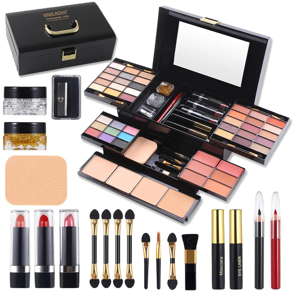 Color Spirit Professional Makeup Set – Complete Kit for Artists & Beauty Enthusiasts
