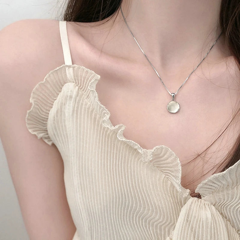 Wine Red Cherry Gold Pendant Necklace – Fashion Wedding & Birthday Jewelry