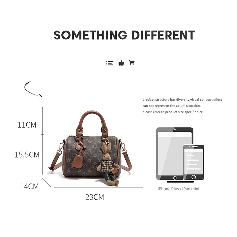 FOXER Vintage Pillow Bag 2026 – Fashion Large Crossbody Shoulder Handbag for Daily & Commute