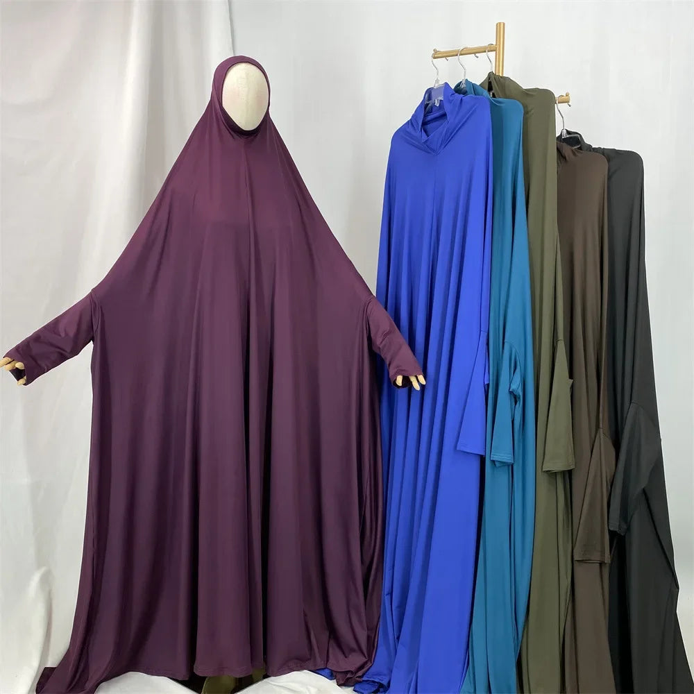 Islamic Hooded Djellaba – Eid Ramadan Kaftan Abaya for Women