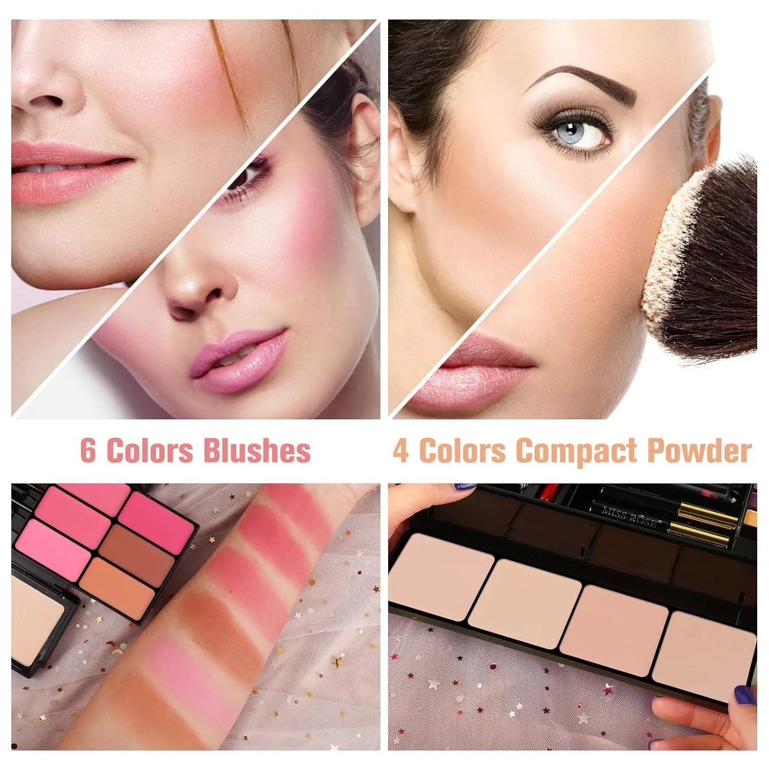 Color Spirit Professional Makeup Set – Complete Kit for Artists & Beauty Enthusiasts