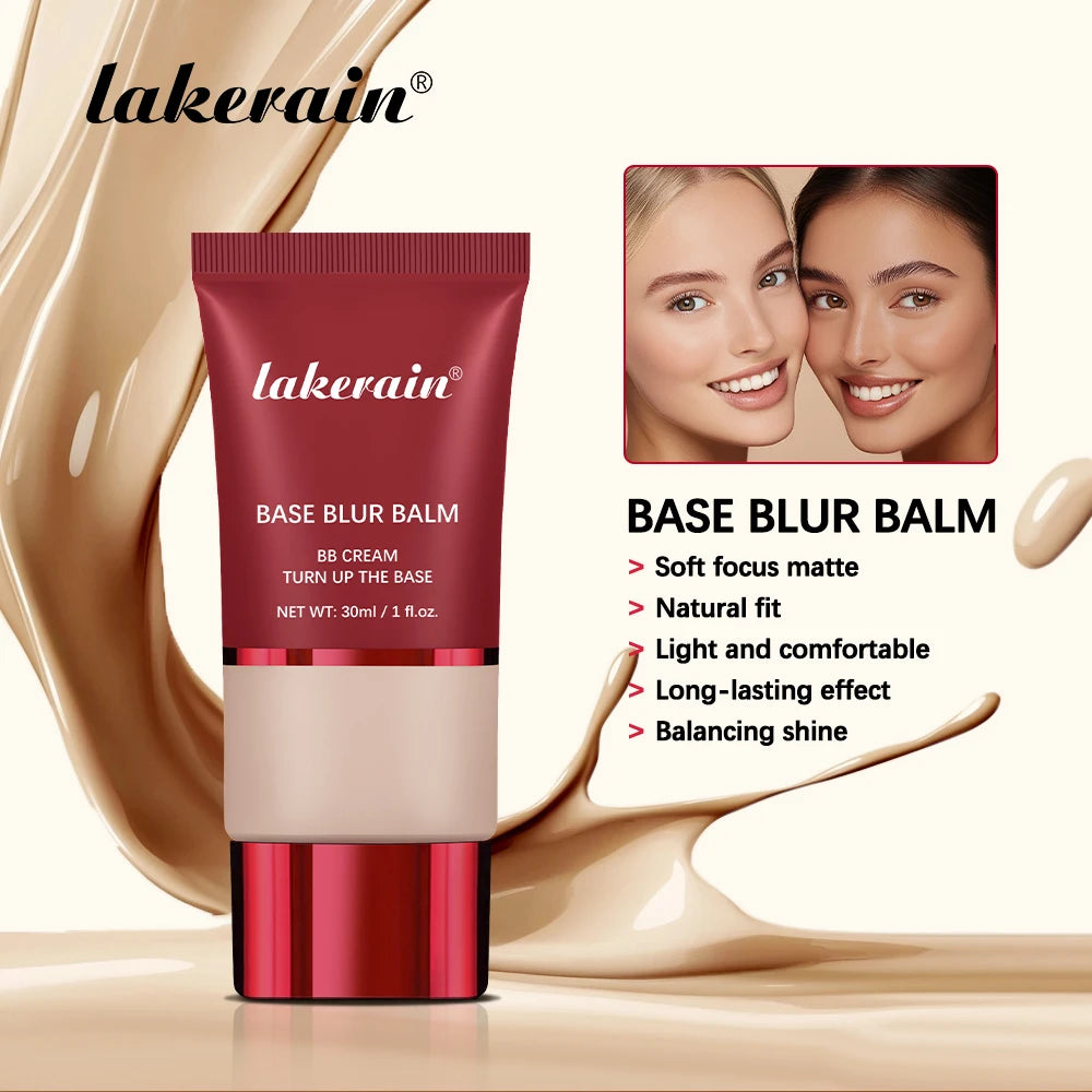 Lakerain Matte Foundation Cream – Long-Lasting Soft Focus Coverage Concealer