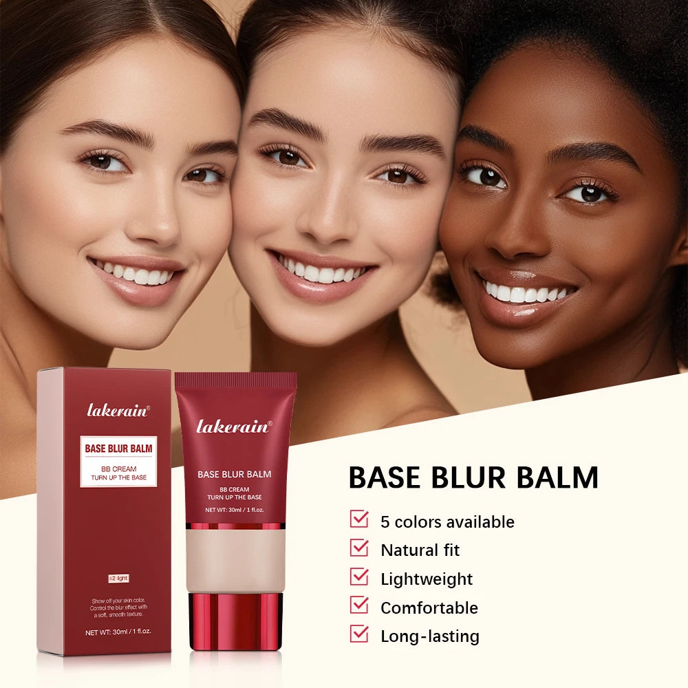 Lakerain Matte Foundation Cream – Long-Lasting Soft Focus Coverage Concealer