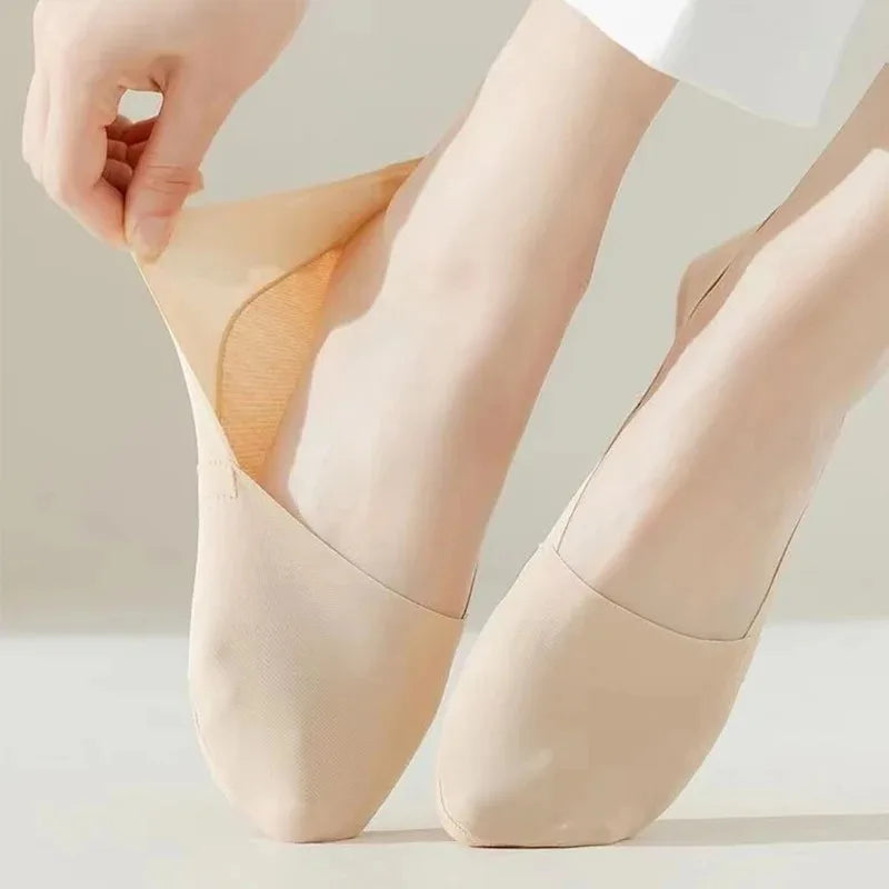 Women's No-Show Socks – 5 Pairs | Breathable & Non-Slip