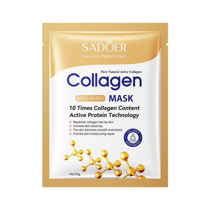 Korean Collagen Anti-Wrinkle Face Mask – Moisturising & Brightening Skincare Mask