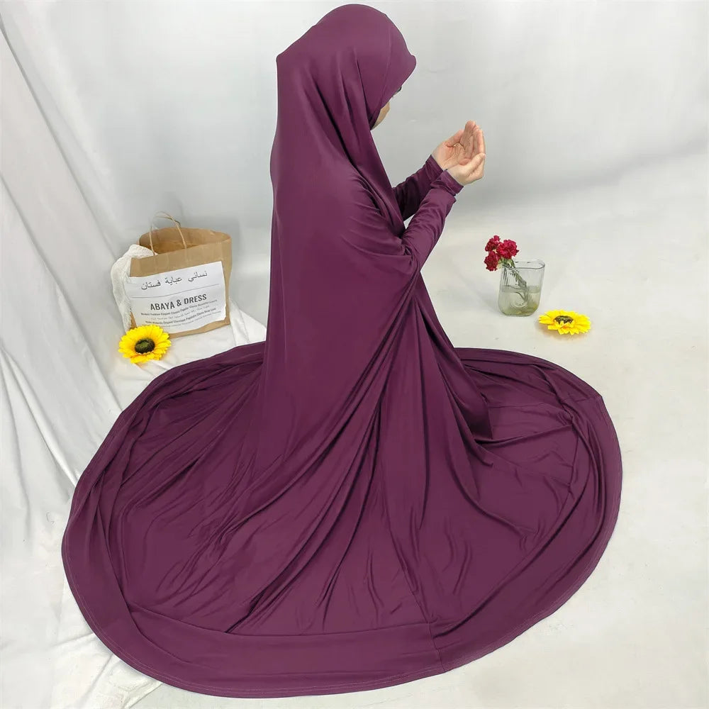 Islamic Hooded Djellaba – Eid Ramadan Kaftan Abaya for Women