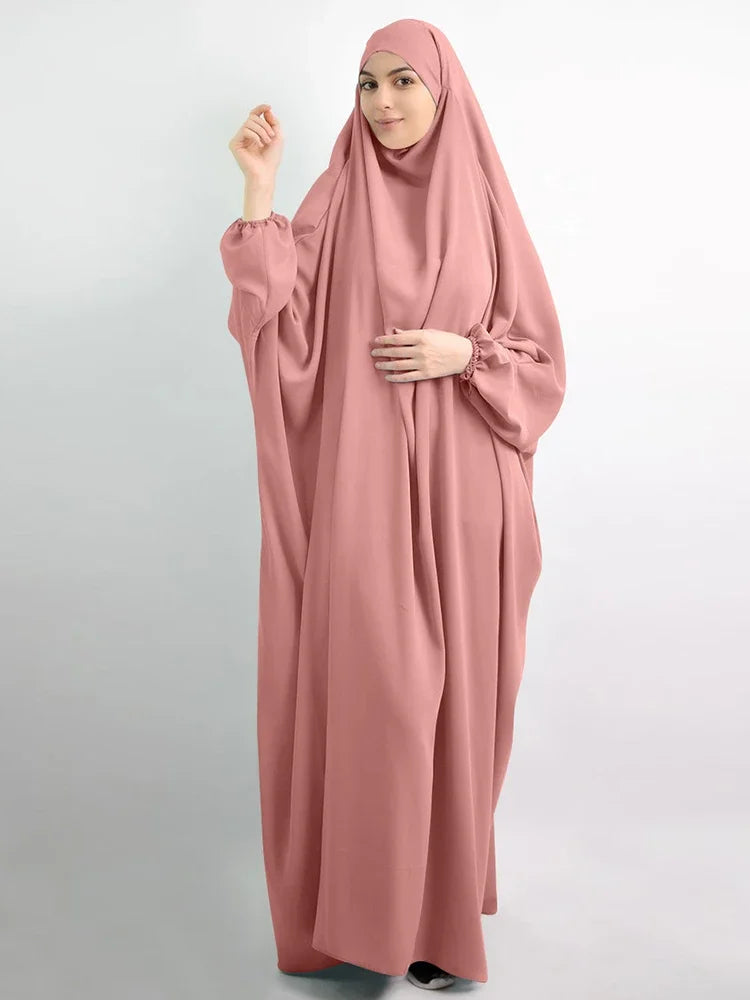 Eid Hooded Abaya – Full Cover Hijab Dress & Long Khimar for Women