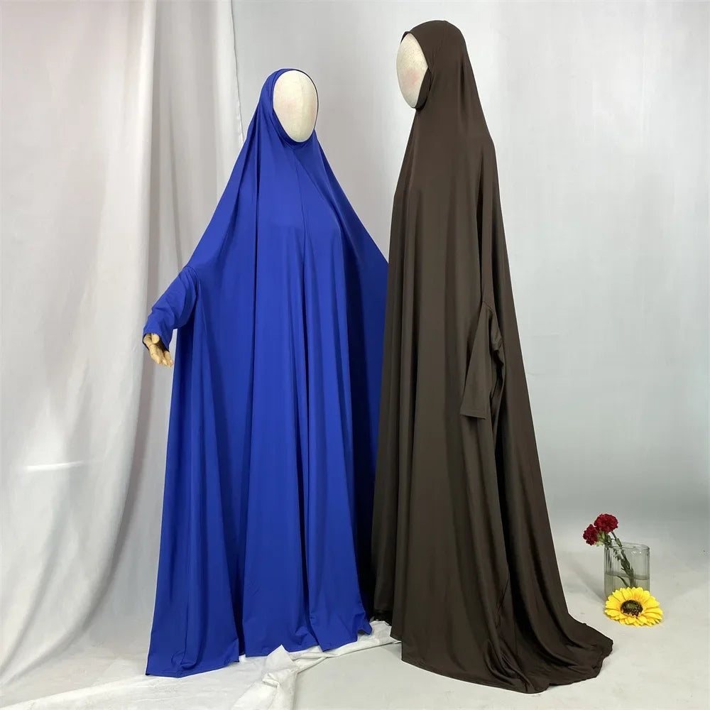 Islamic Hooded Djellaba – Eid Ramadan Kaftan Abaya for Women