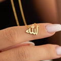 11:11 Angel Number Rectangle Pendant Necklace – Gold Stainless Steel Lucky Choker