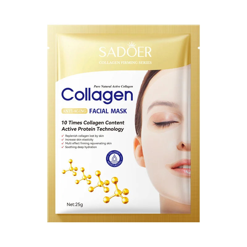 Korean Collagen Anti-Wrinkle Face Mask – Moisturising & Brightening Skincare Mask